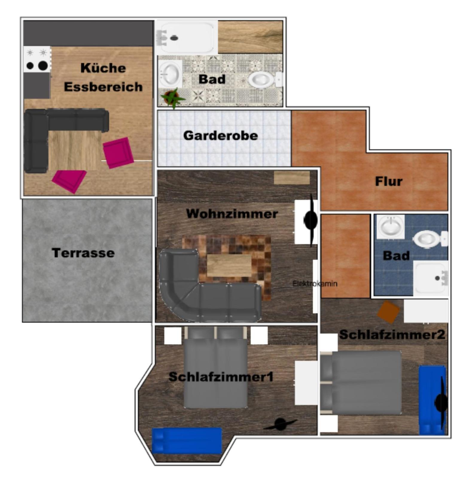 Appartementhaus Zraunig Flattach Pokoj fotografie